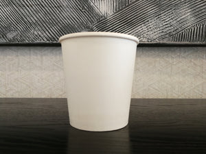 Ice Cream Gelato Takeout Paper Cup Container White 16 oz 1 pint 