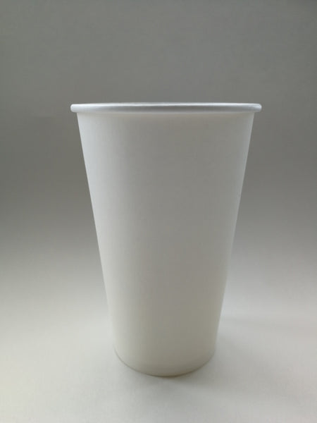 Hot Paper Cups White