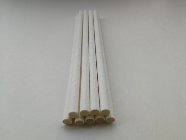 Paper Straws 8 inch. Regular